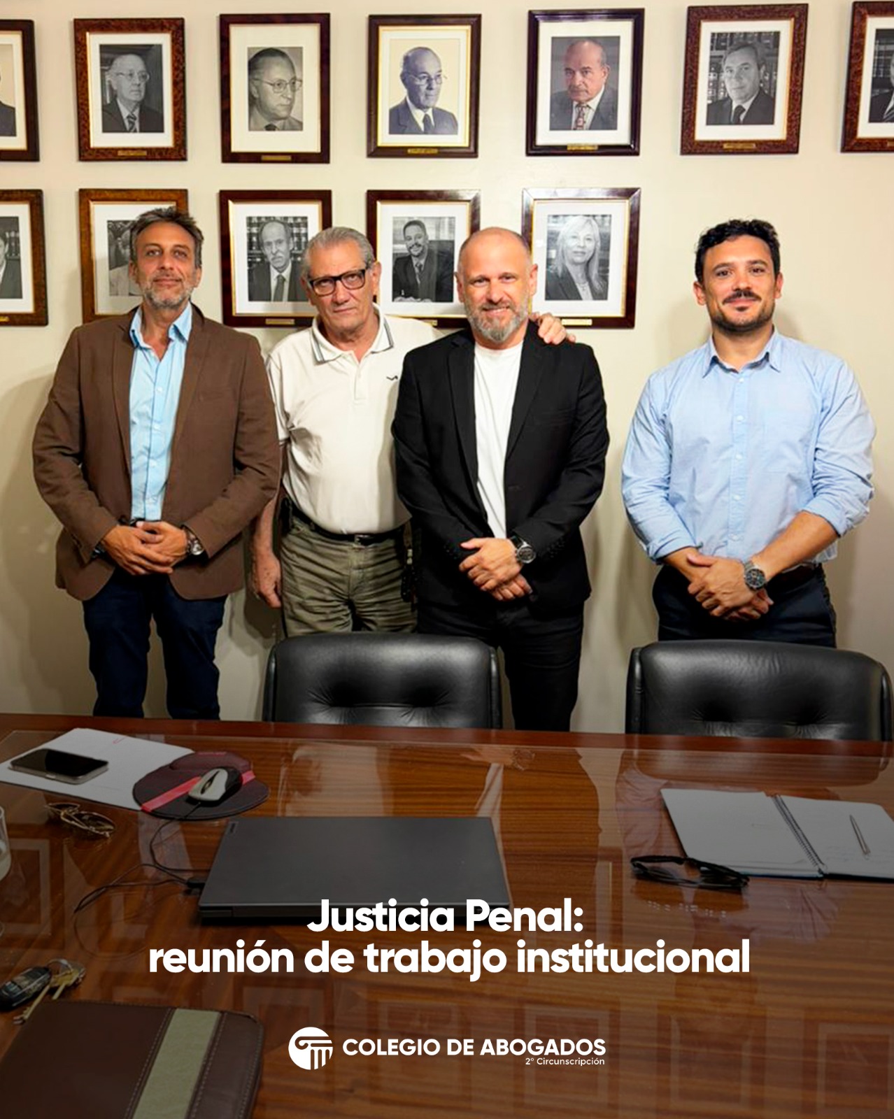 Articulación institucional en materia penal para fortalecer el ejercicio profesional